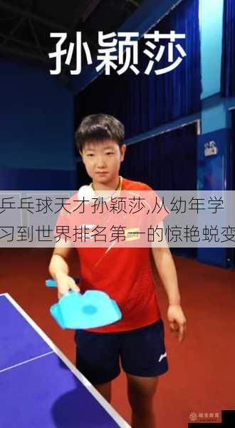 乒乓球天才孙颖莎,从幼年学习到世界排名之一的惊艳蜕变